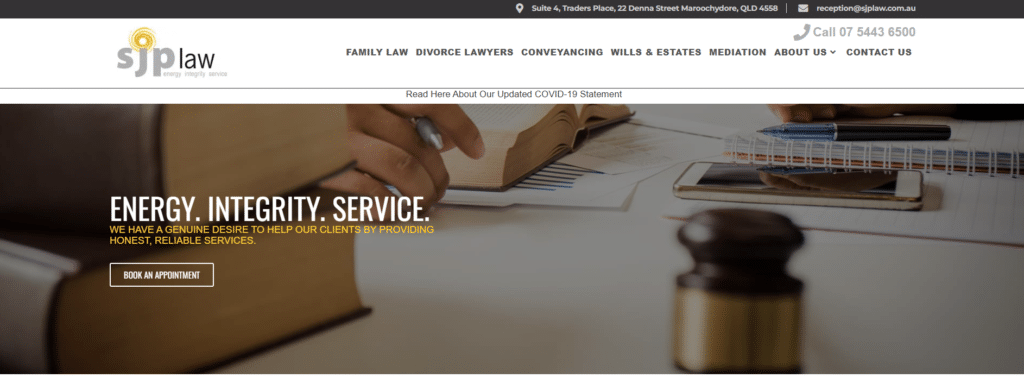 sjp law homepage