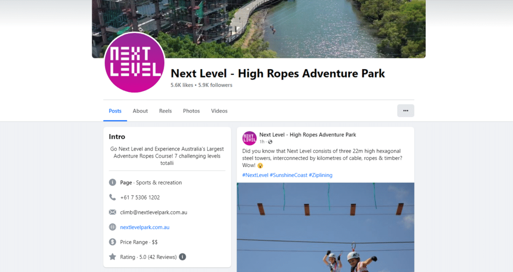 SFL - NExt Level High Ropes Adventure Park