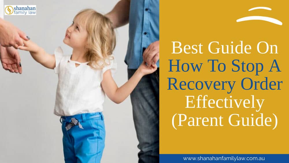 Best Guide On How To Stop A Recovery Order Effectively (Parent Guide)