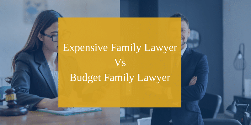 Expensive Family Lawyer vs Budget Family Lawyer