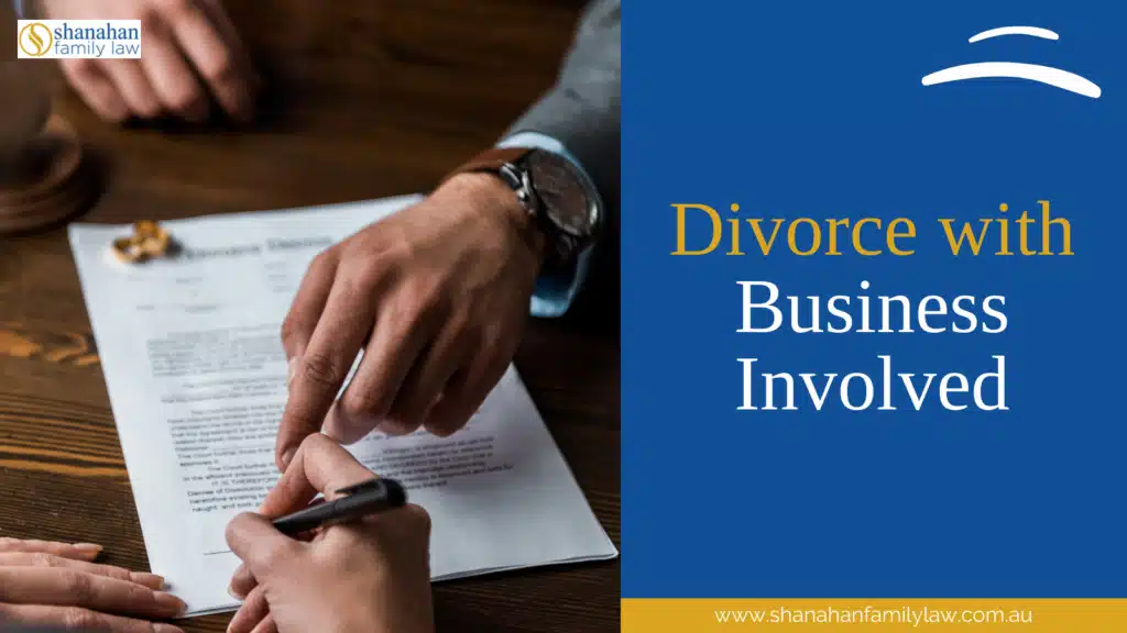 divorce with business involved