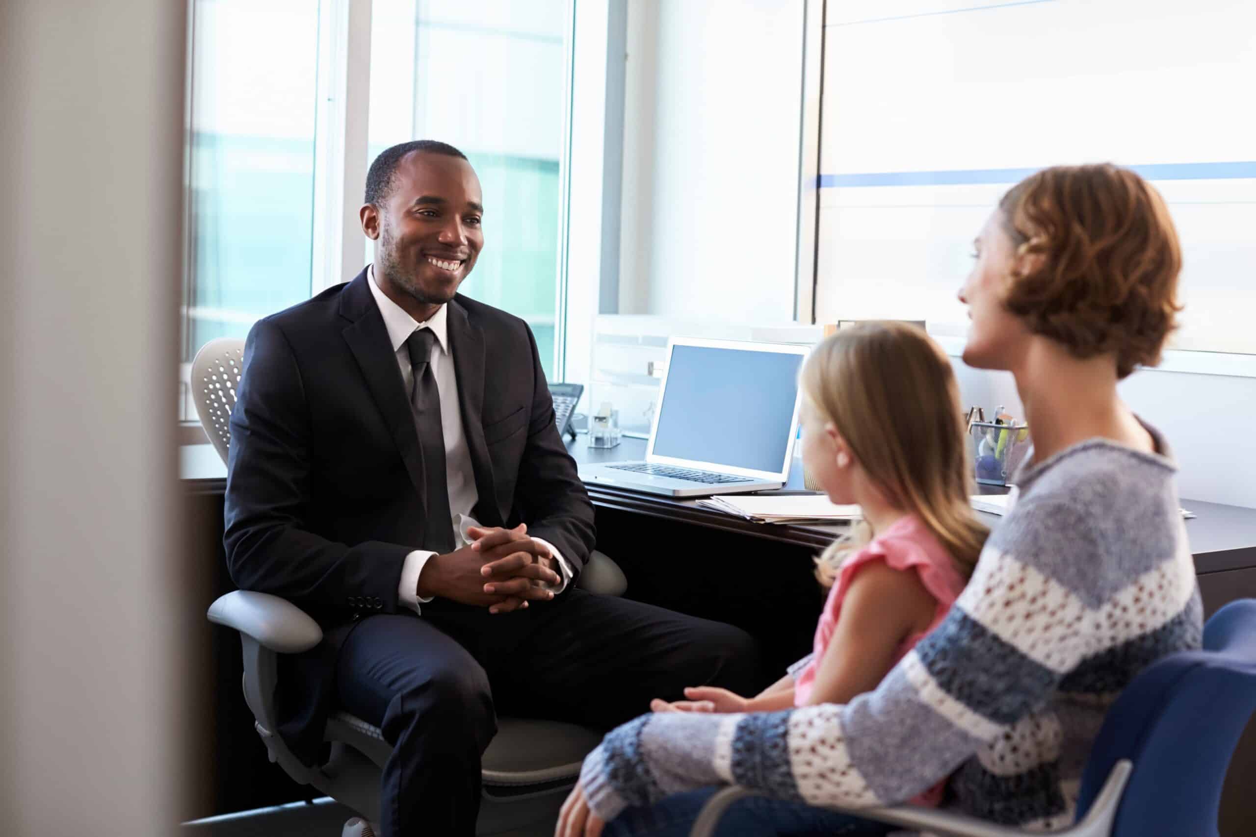 consultation with the family lawyer