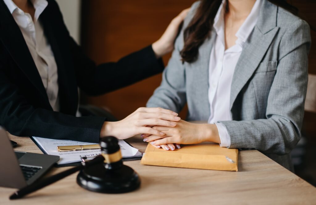 consulting with the lawyer